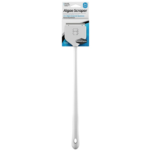 Seachem Algae Scraper 3 in 1 46cm aquarium glass cleaner for removing algae from fish tanks