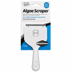 Seachem Algae Scraper 3 in 1 15cm aquarium glass cleaner for removing algae from fish tanks