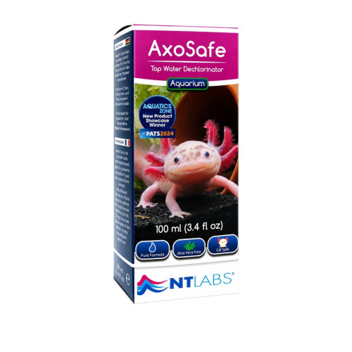 NTLABS AxoSafe 100ml water conditioner for axolotls and amphibians